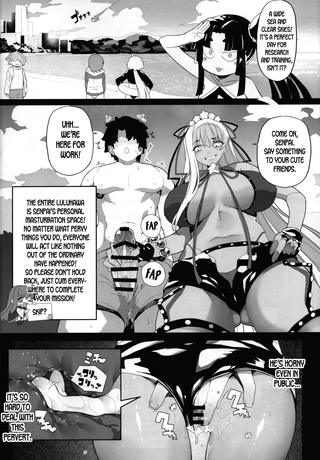 Hentai Manga Comic-LOVE BONUS TIME IN LULUHAWA-Read-13